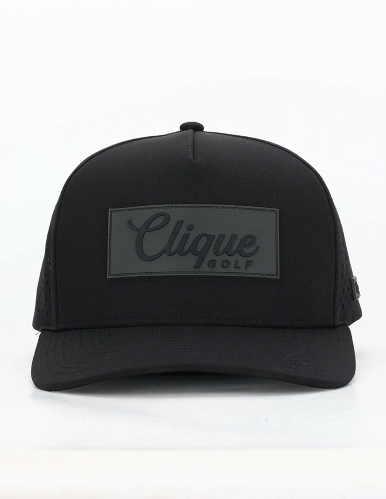 Black Patch Logo Hat