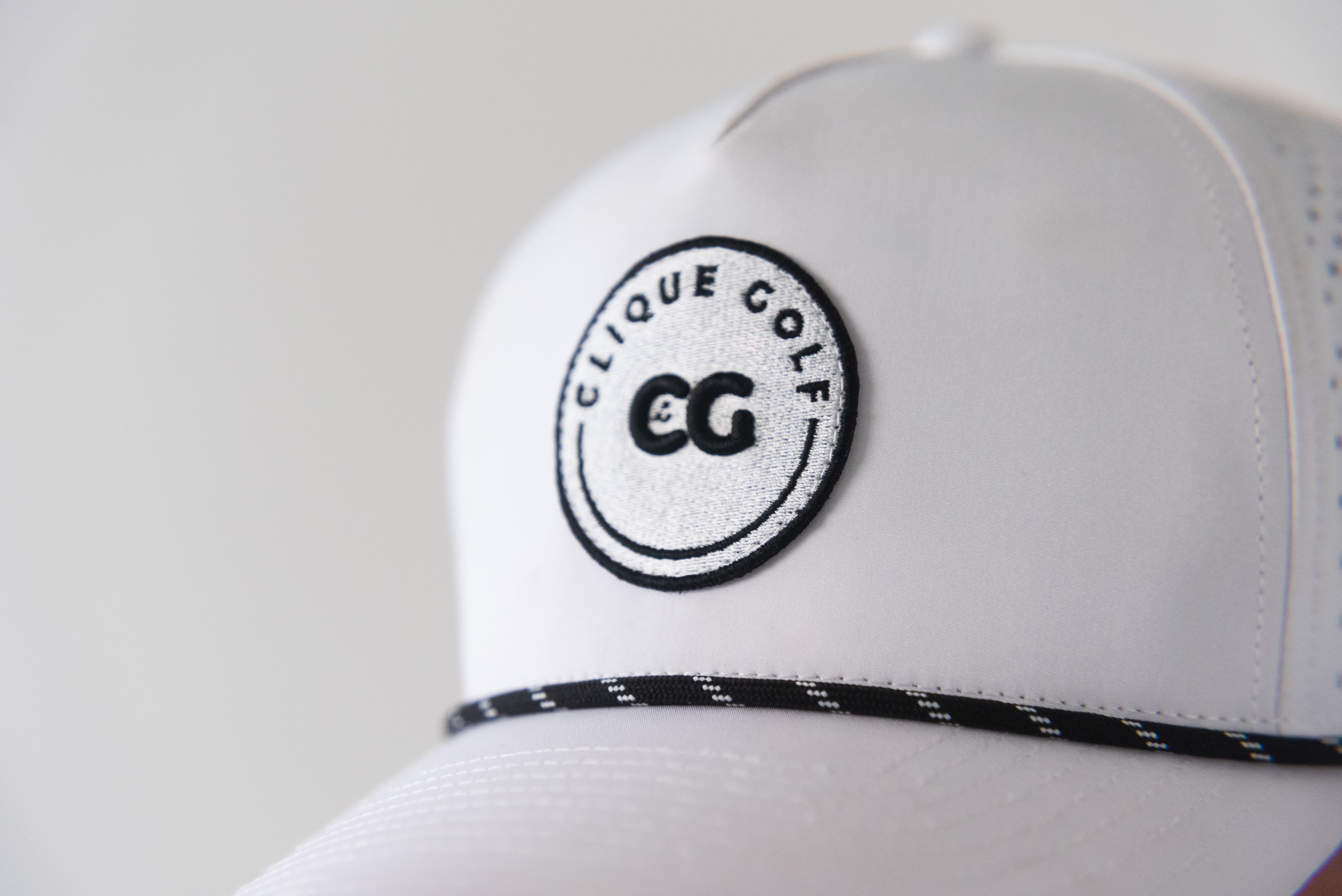 Clique Rope Hat - White