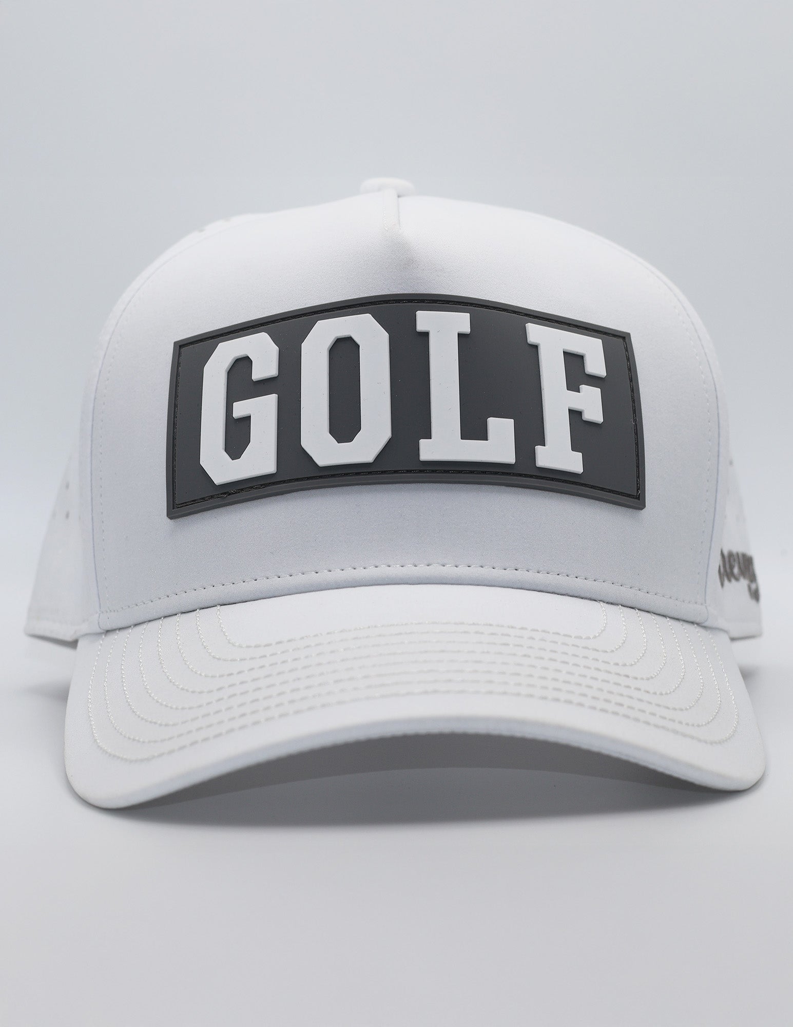Adult White GOLF Hat