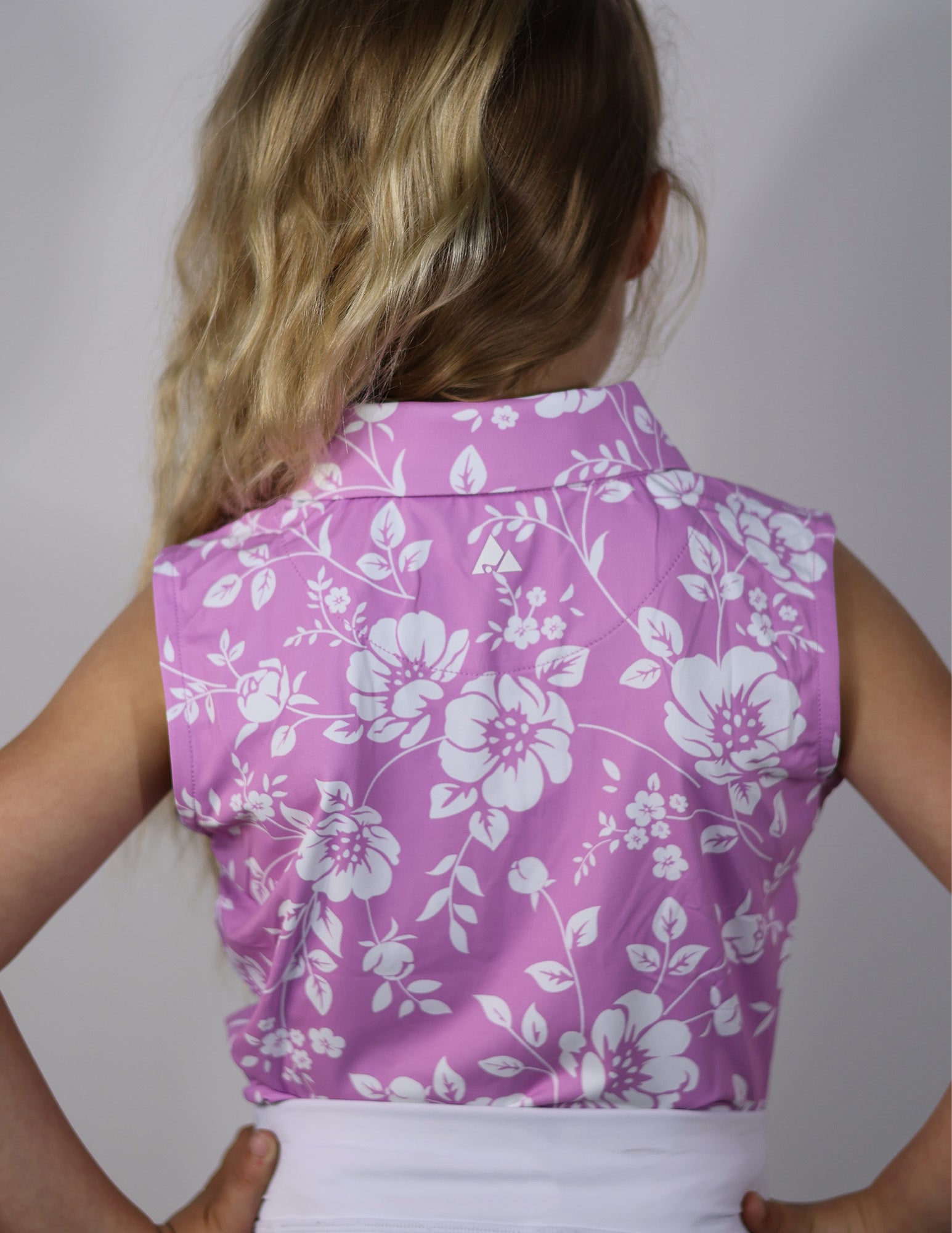 Youth Friday Flowers Pink Sleeveless