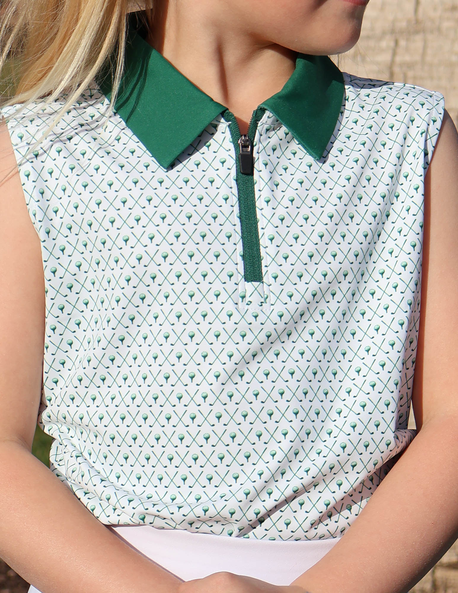 Kids Tee Time Sleeveless