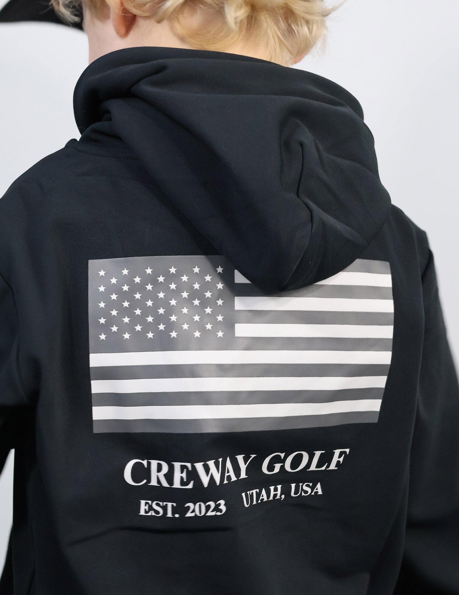 Kids Black Flag Hoodie