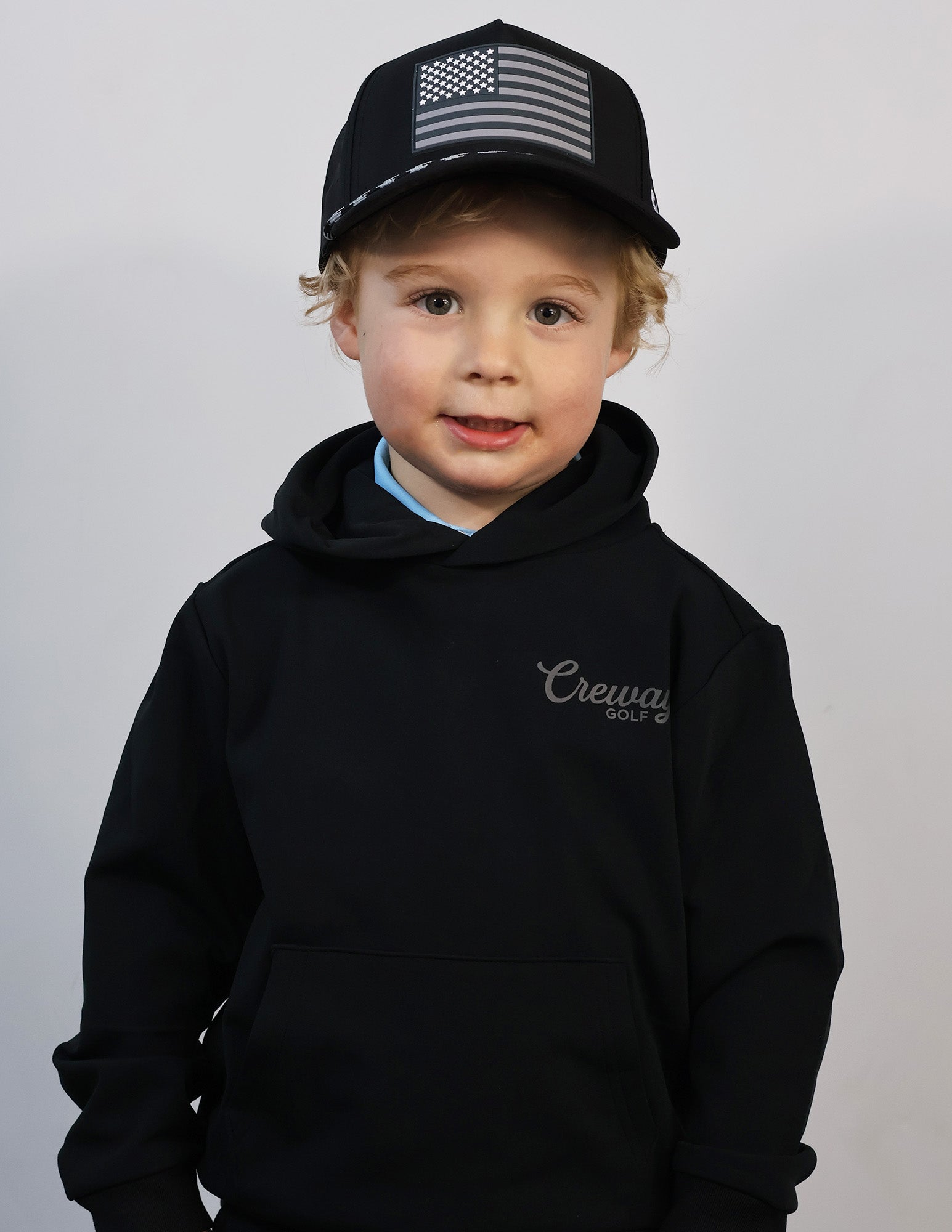 Kids Black Flag Hoodie