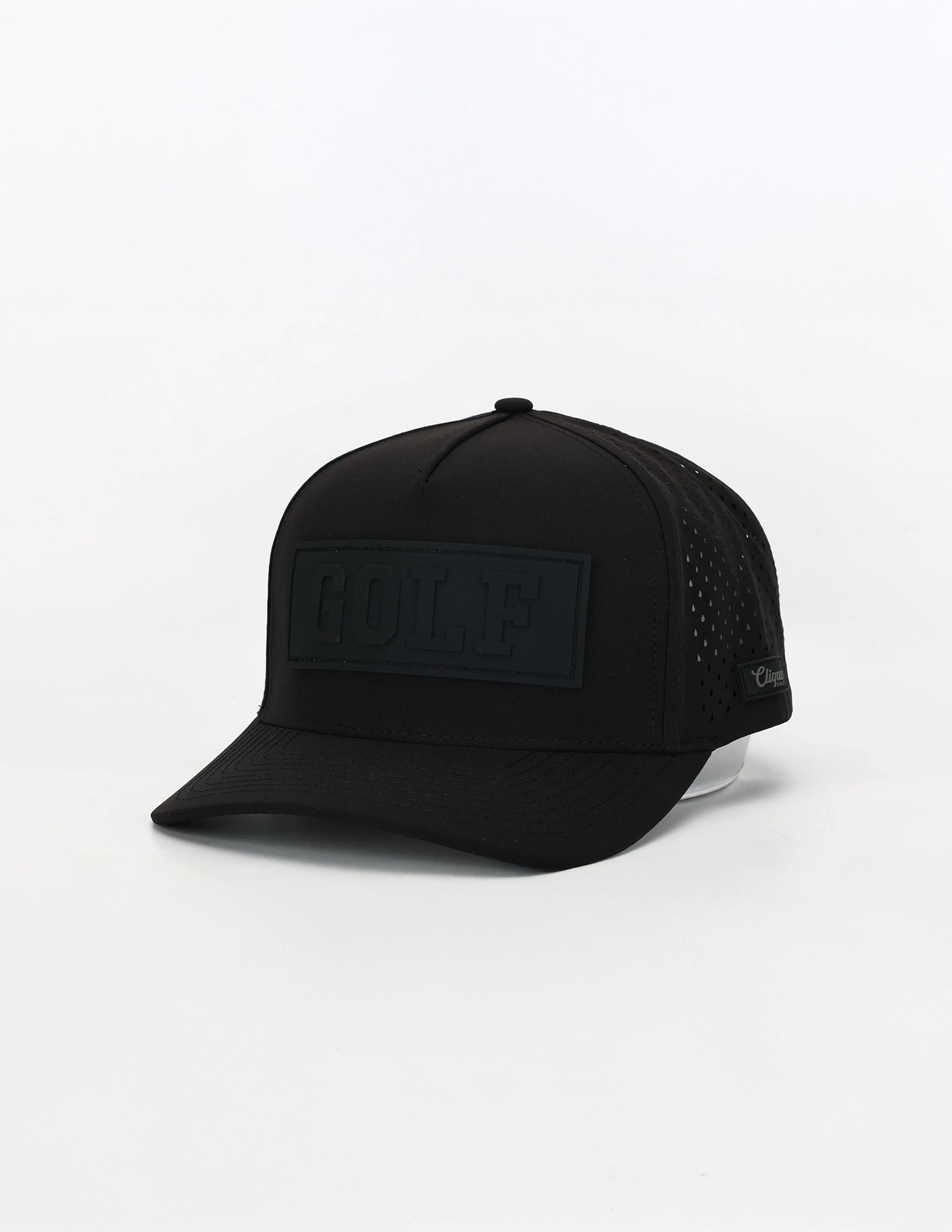 Kids Black GOLF Hat