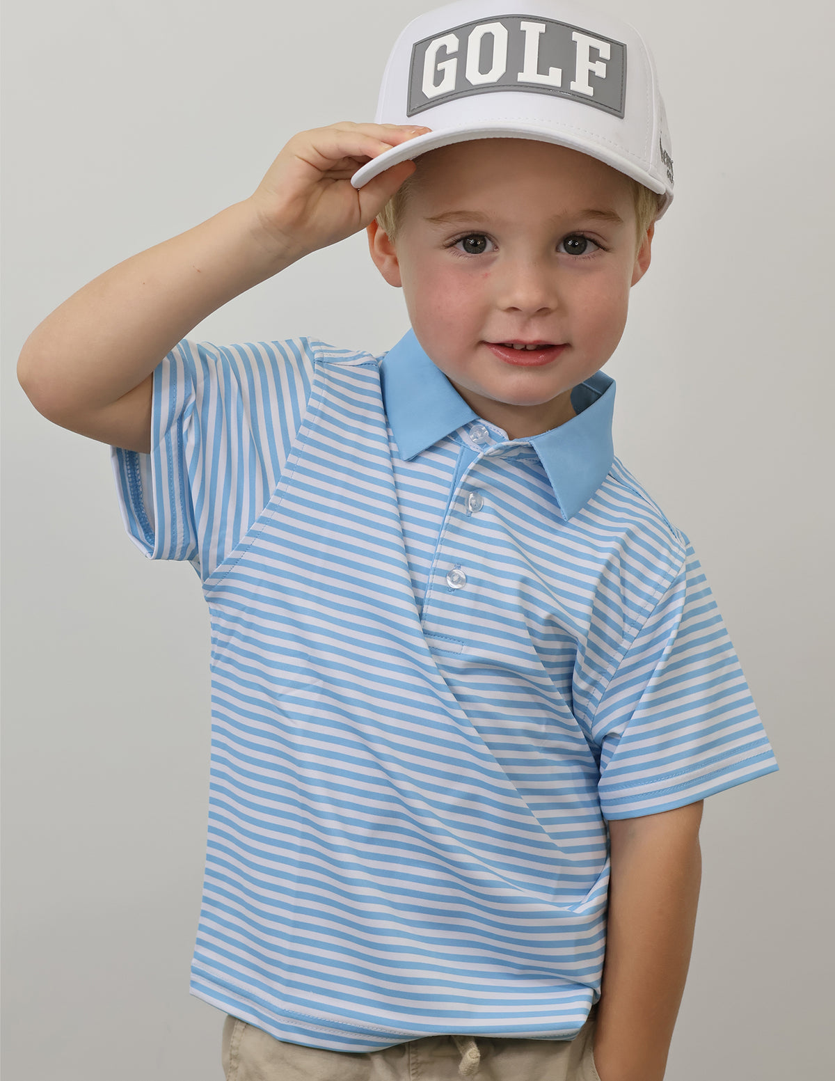 Kids Light Blue Stripe