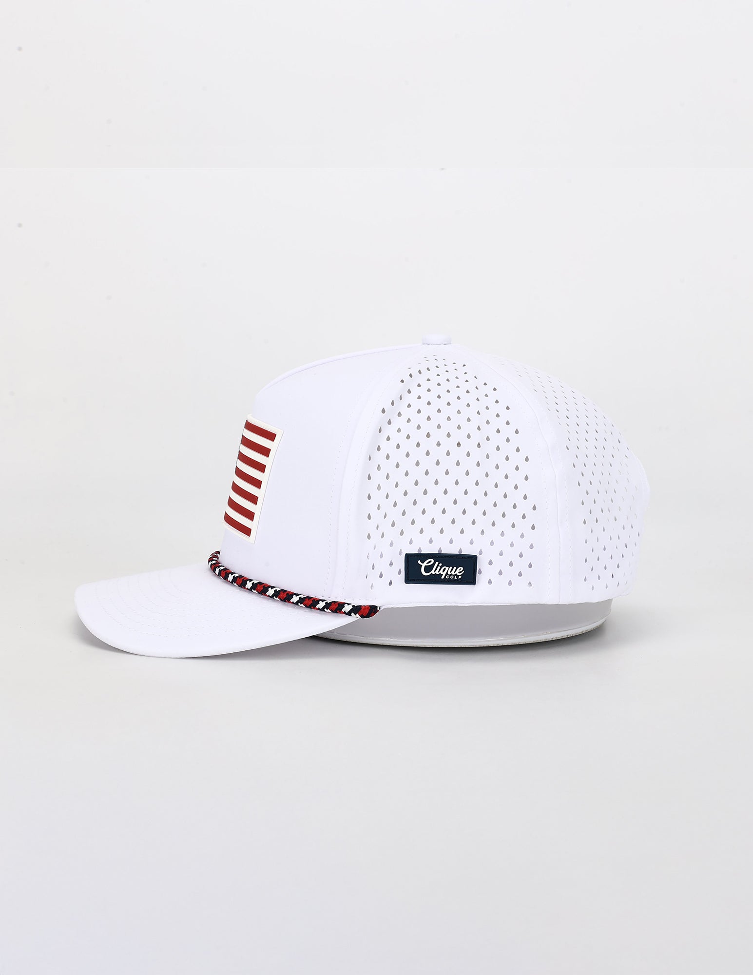 Kids White Flag Hat