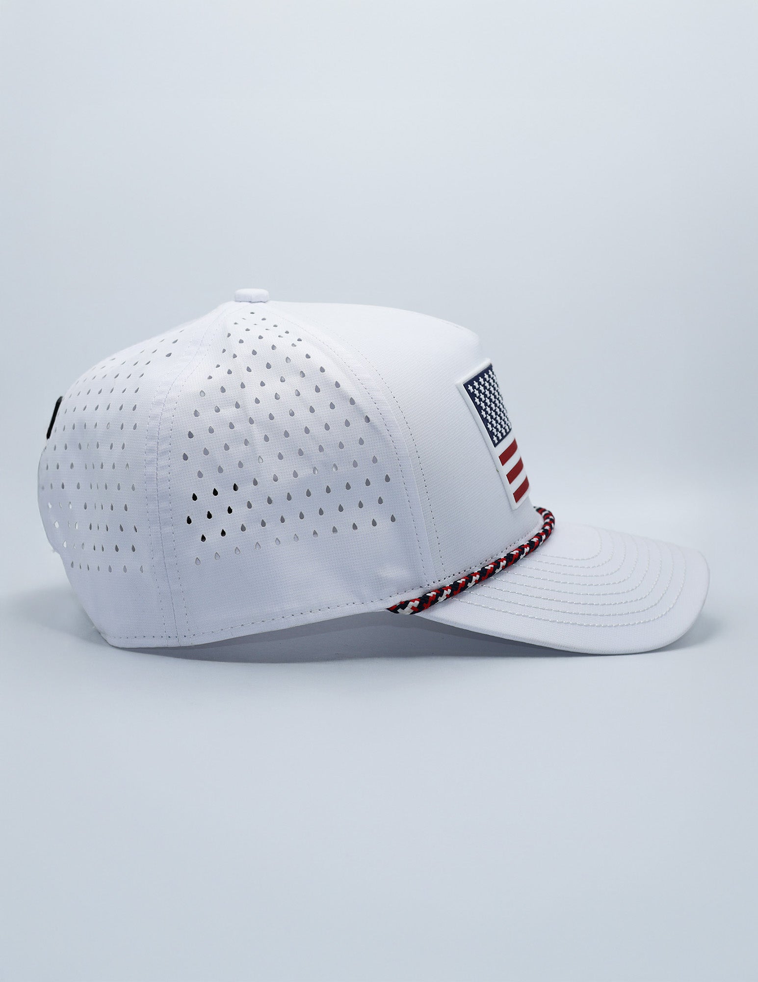 Kids White Flag Hat