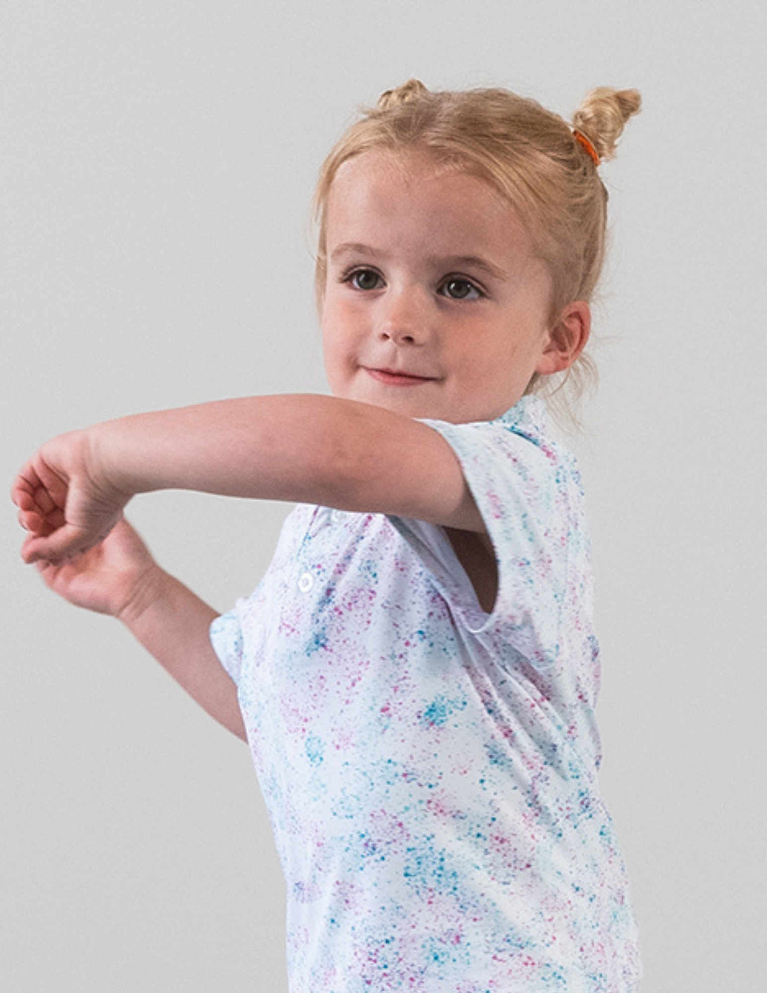 Youth Pink and Blue Splatter