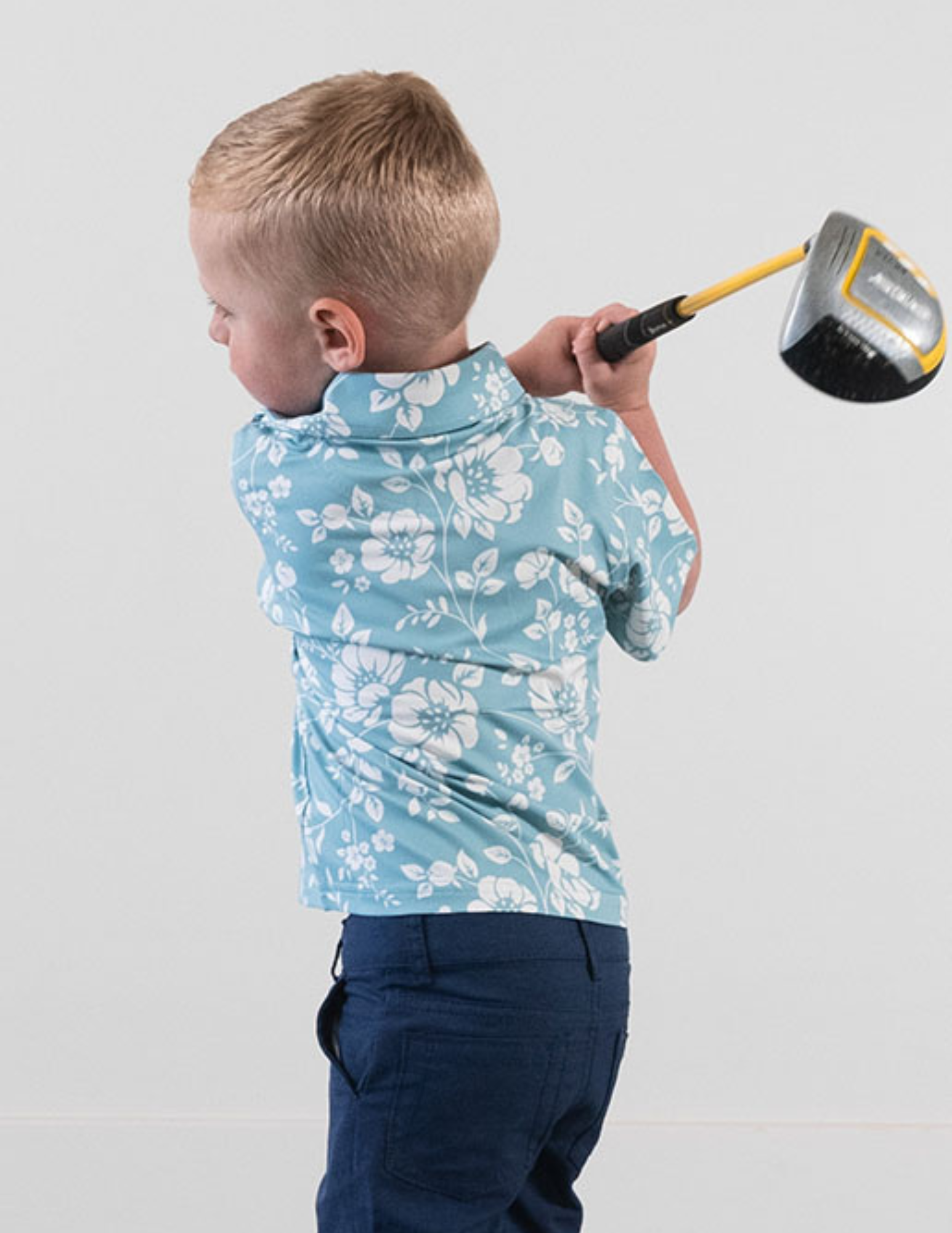 Youth Friday Flowers Blue