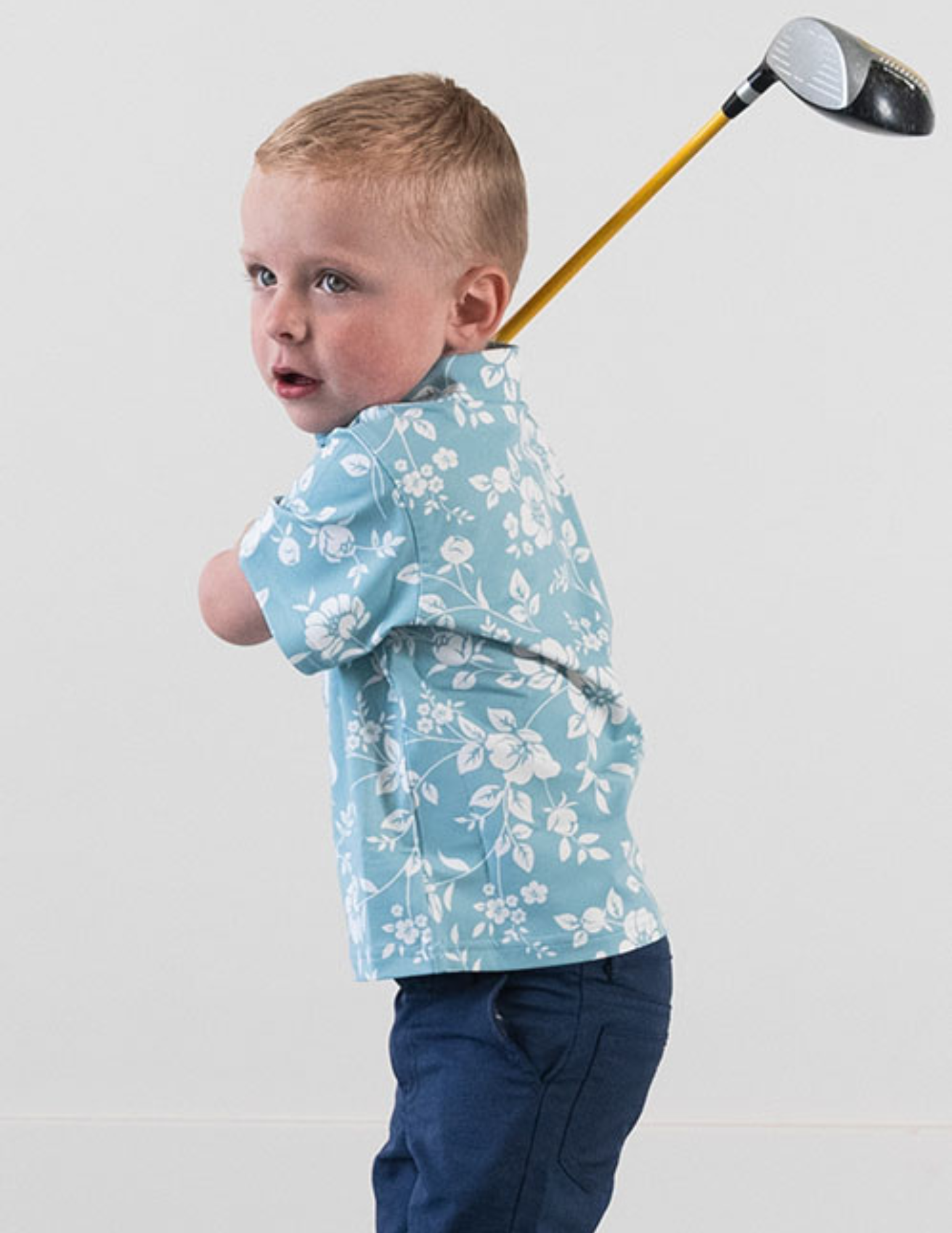 Youth Friday Flowers Blue