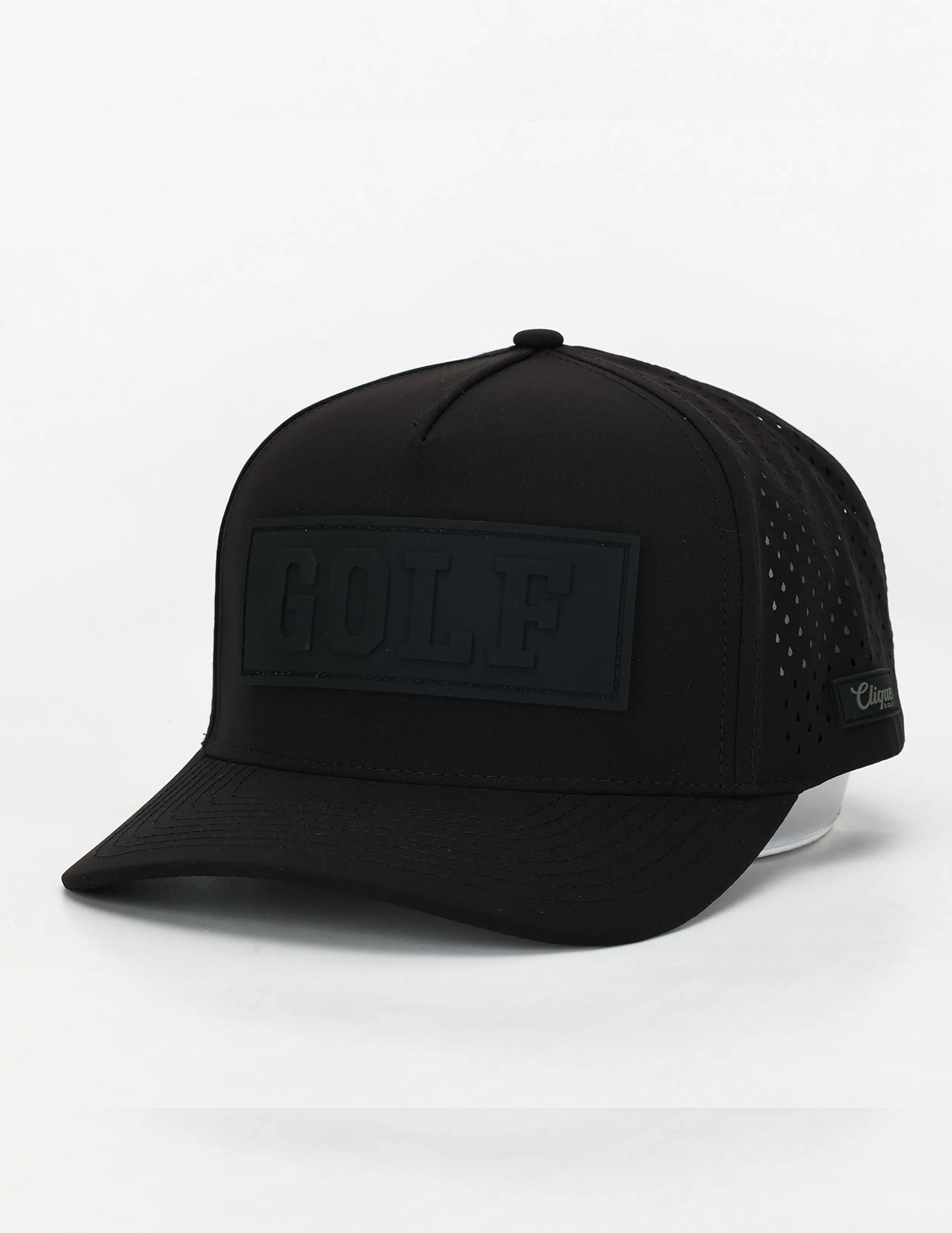 Adult Black GOLF Hat