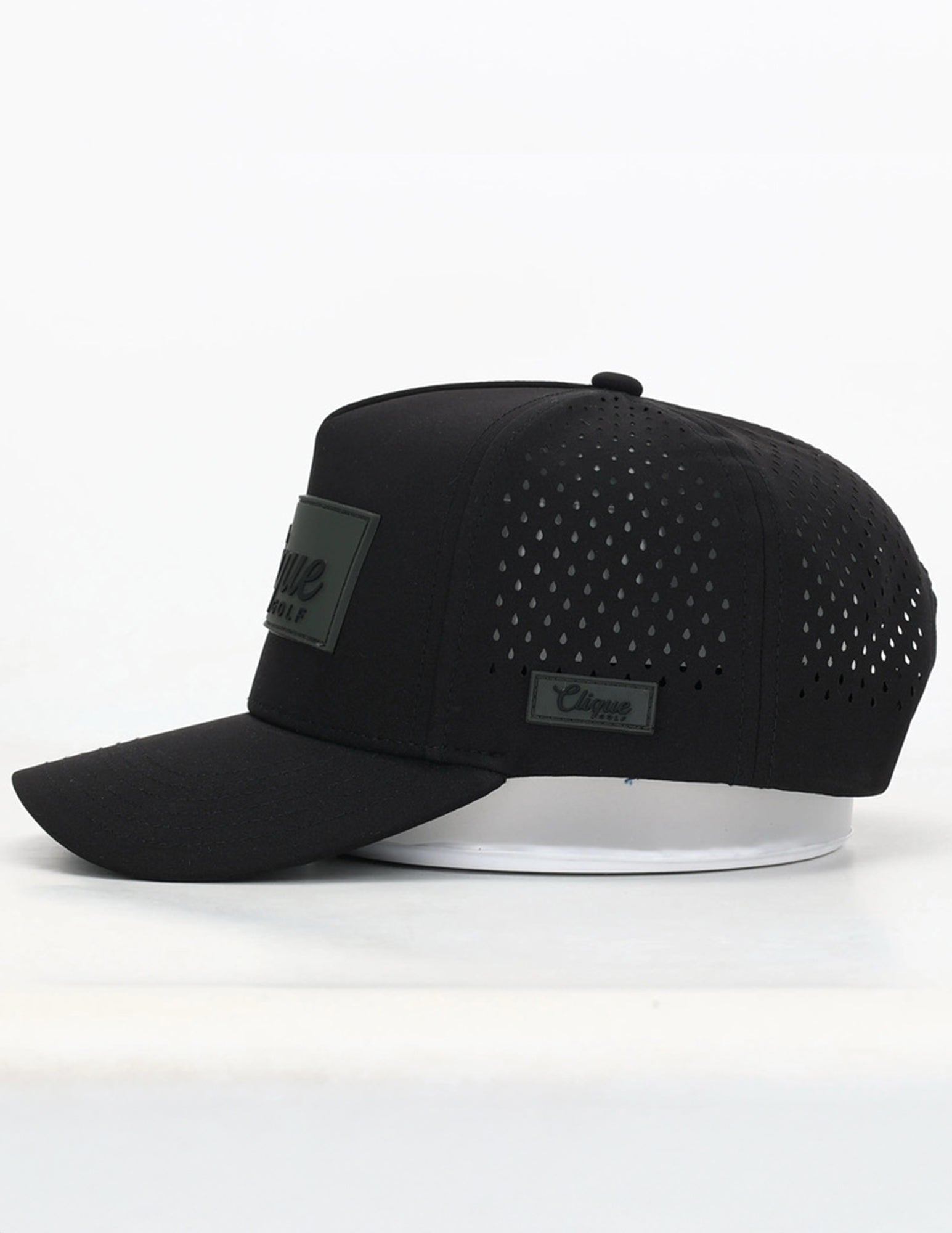 Black Patch Logo Hat