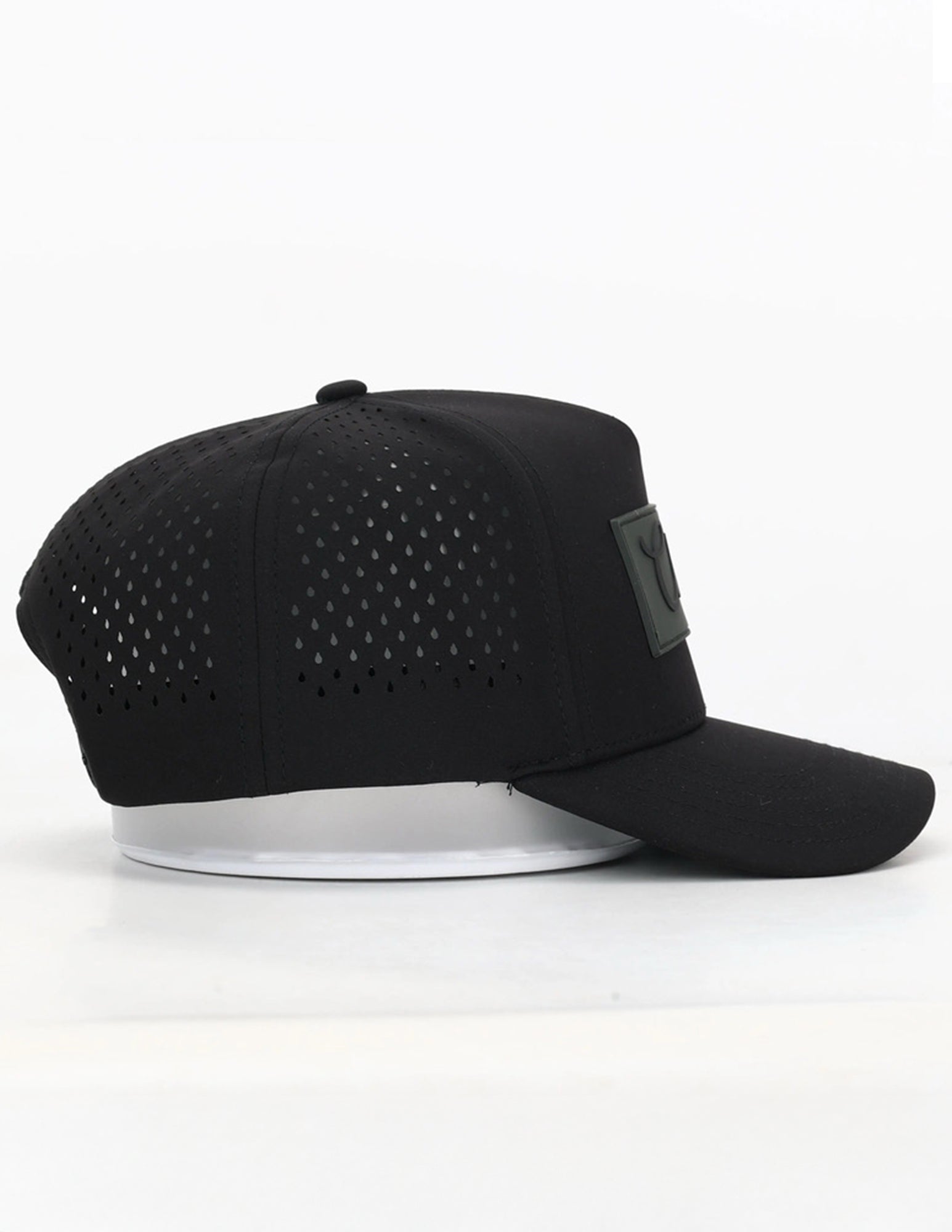 Black Patch Logo Hat