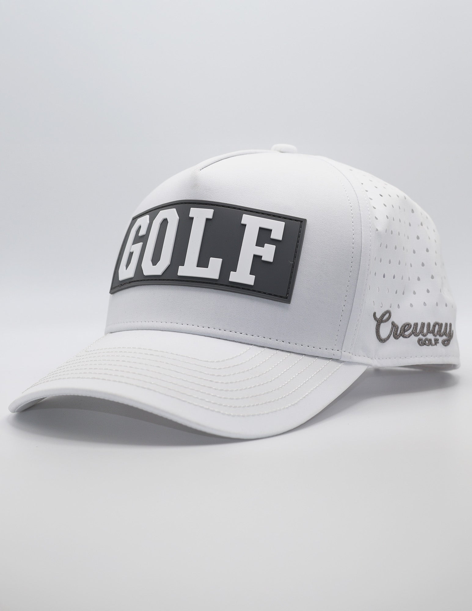 Adult White GOLF Hat