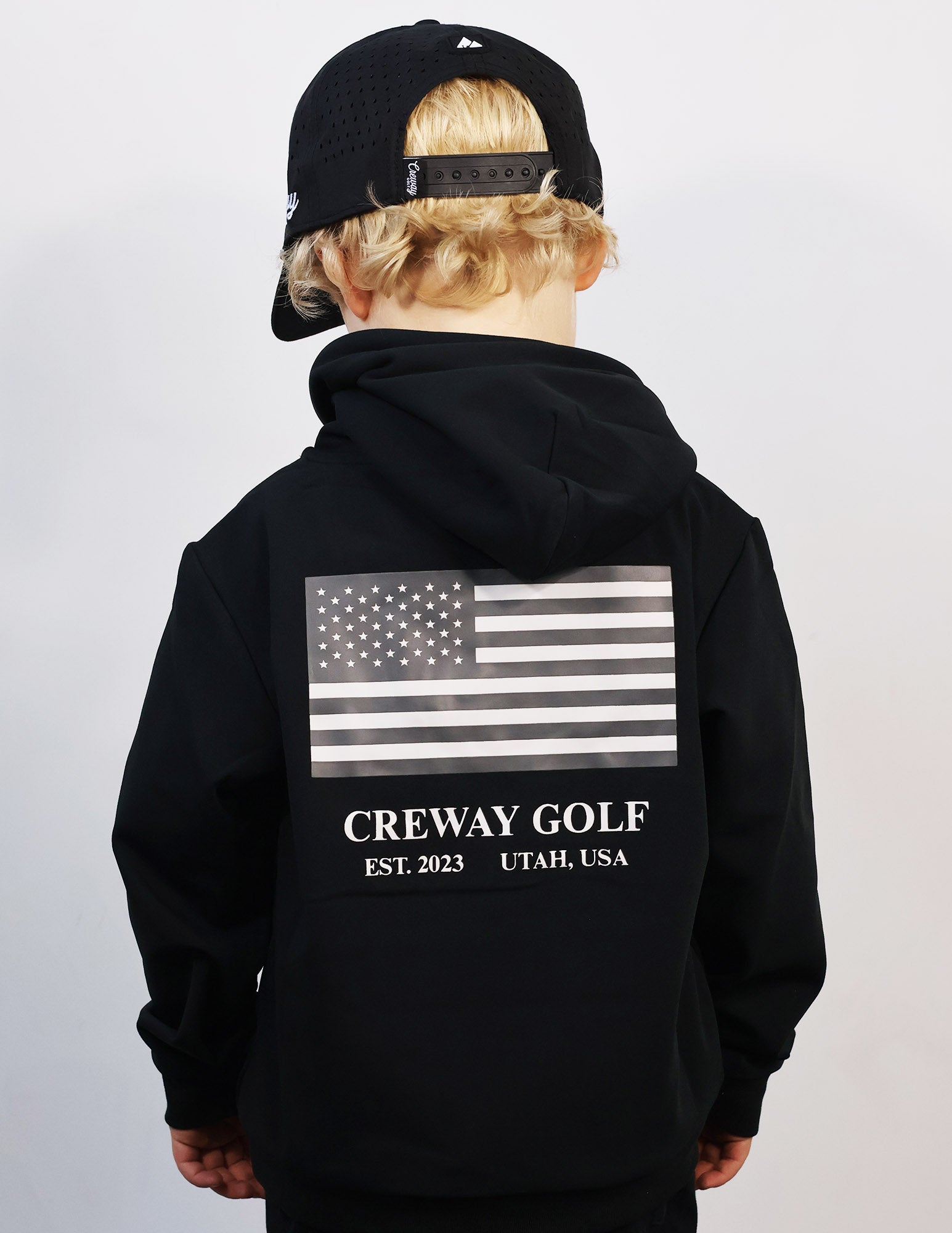 Kids Black Flag Hoodie