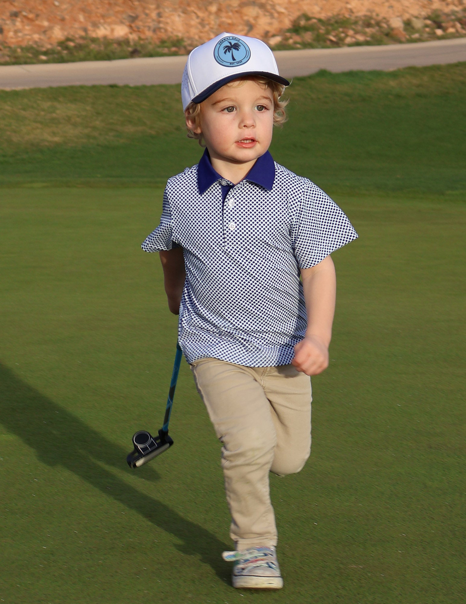 Kids Coastal Palm Hat
