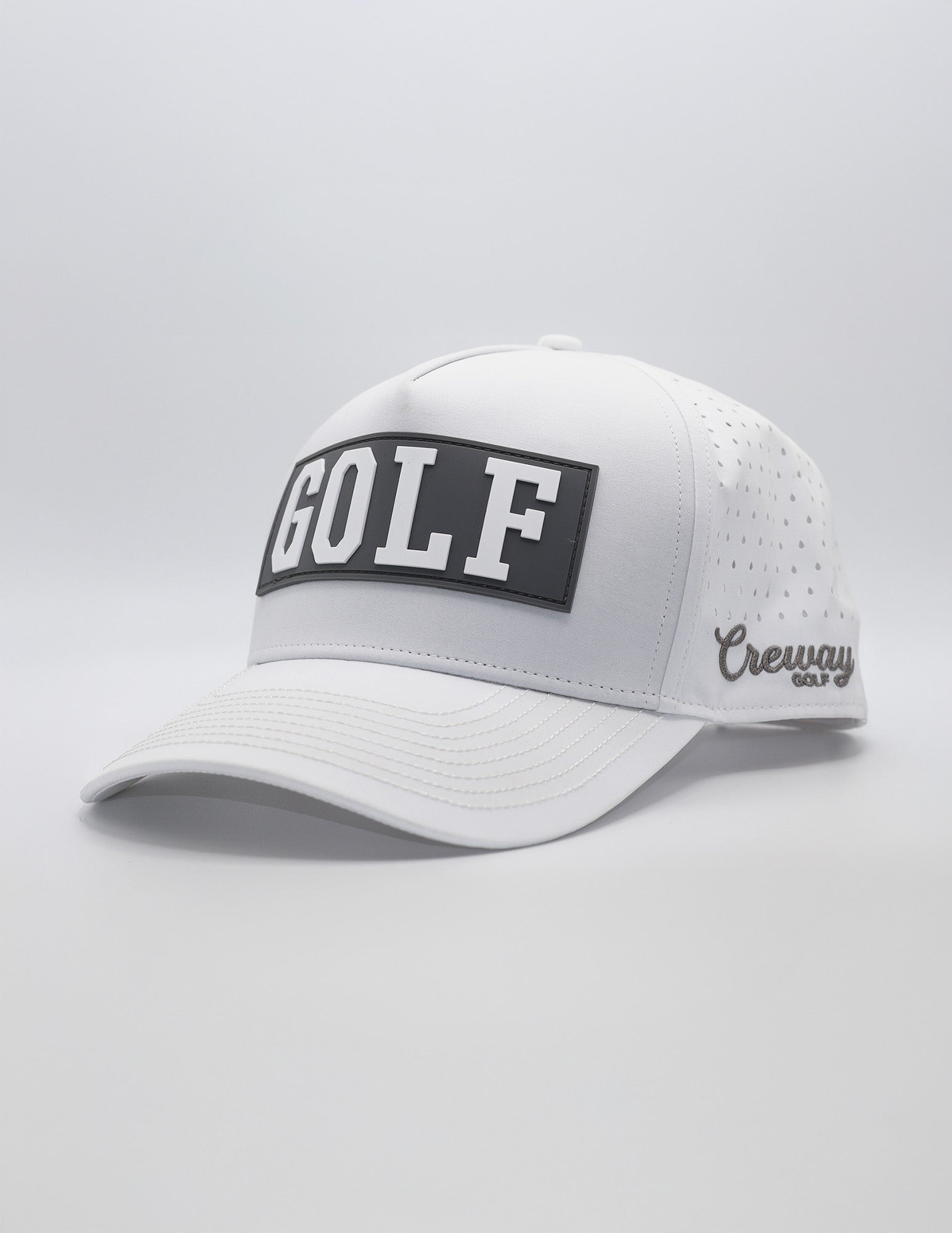 Kids White GOLF Hat