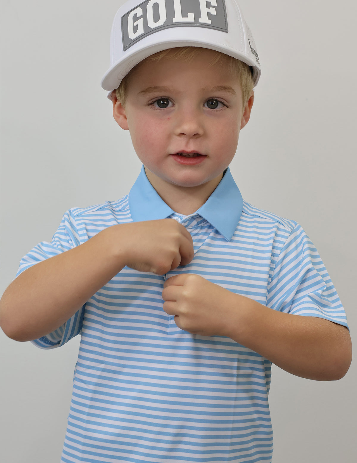 Kids Light Blue Stripe