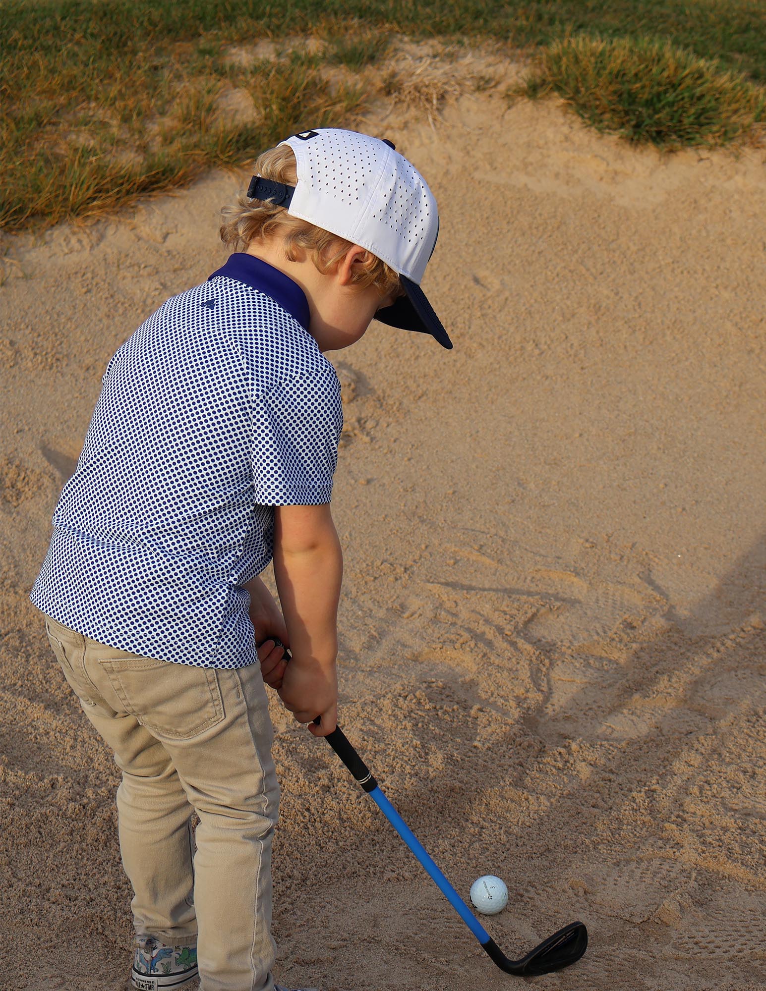 Kids Navy Dots