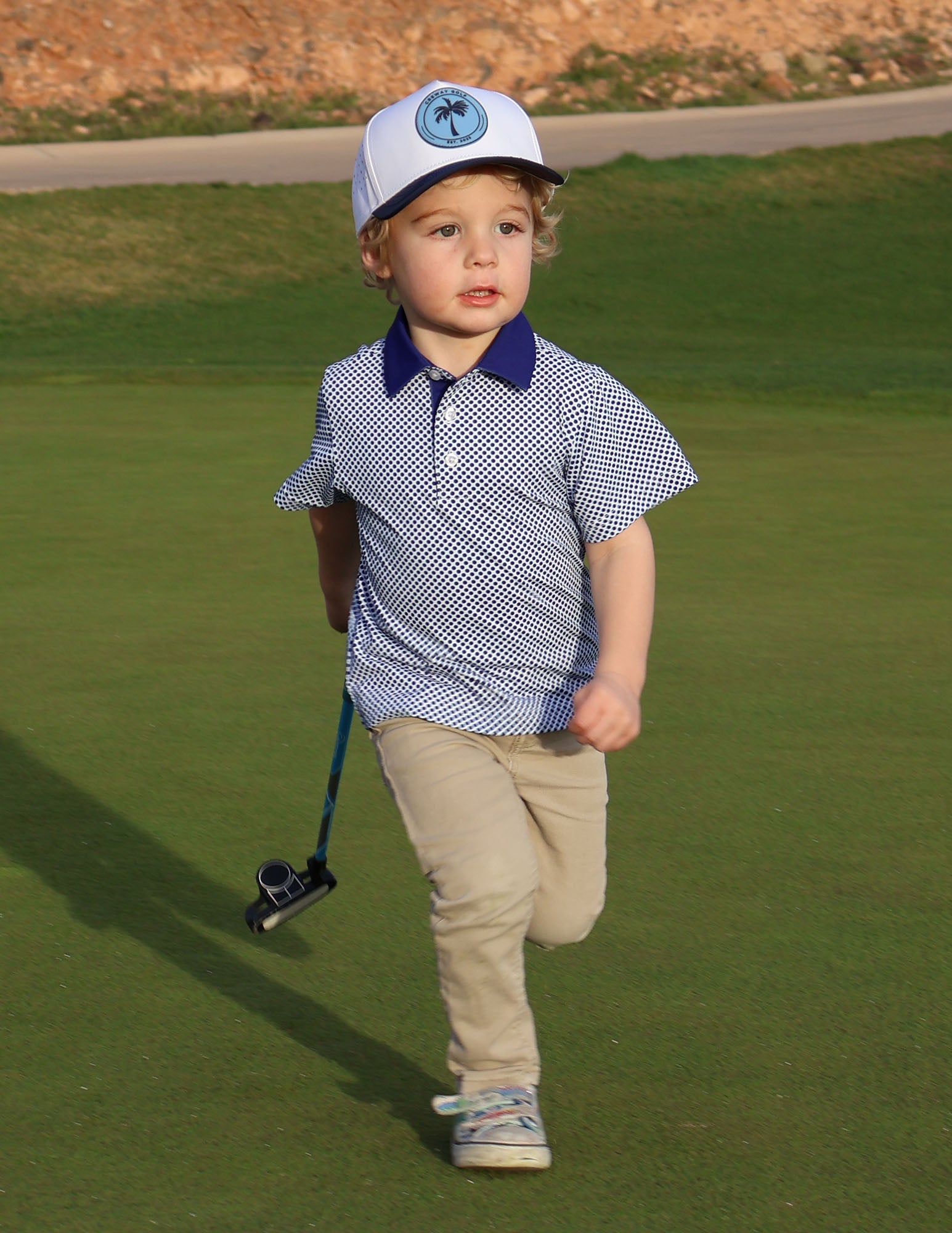 Kids Navy Dots
