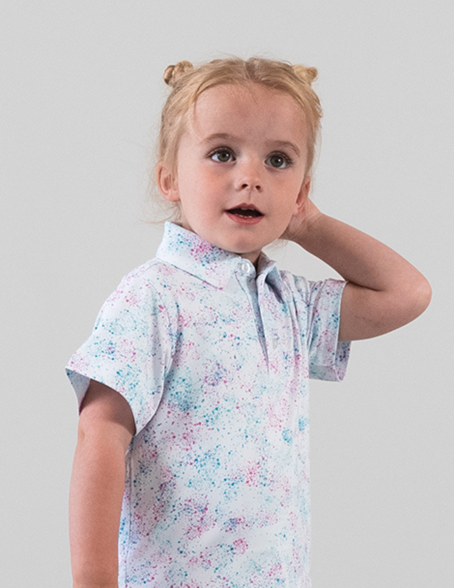 Youth Pink and Blue Splatter