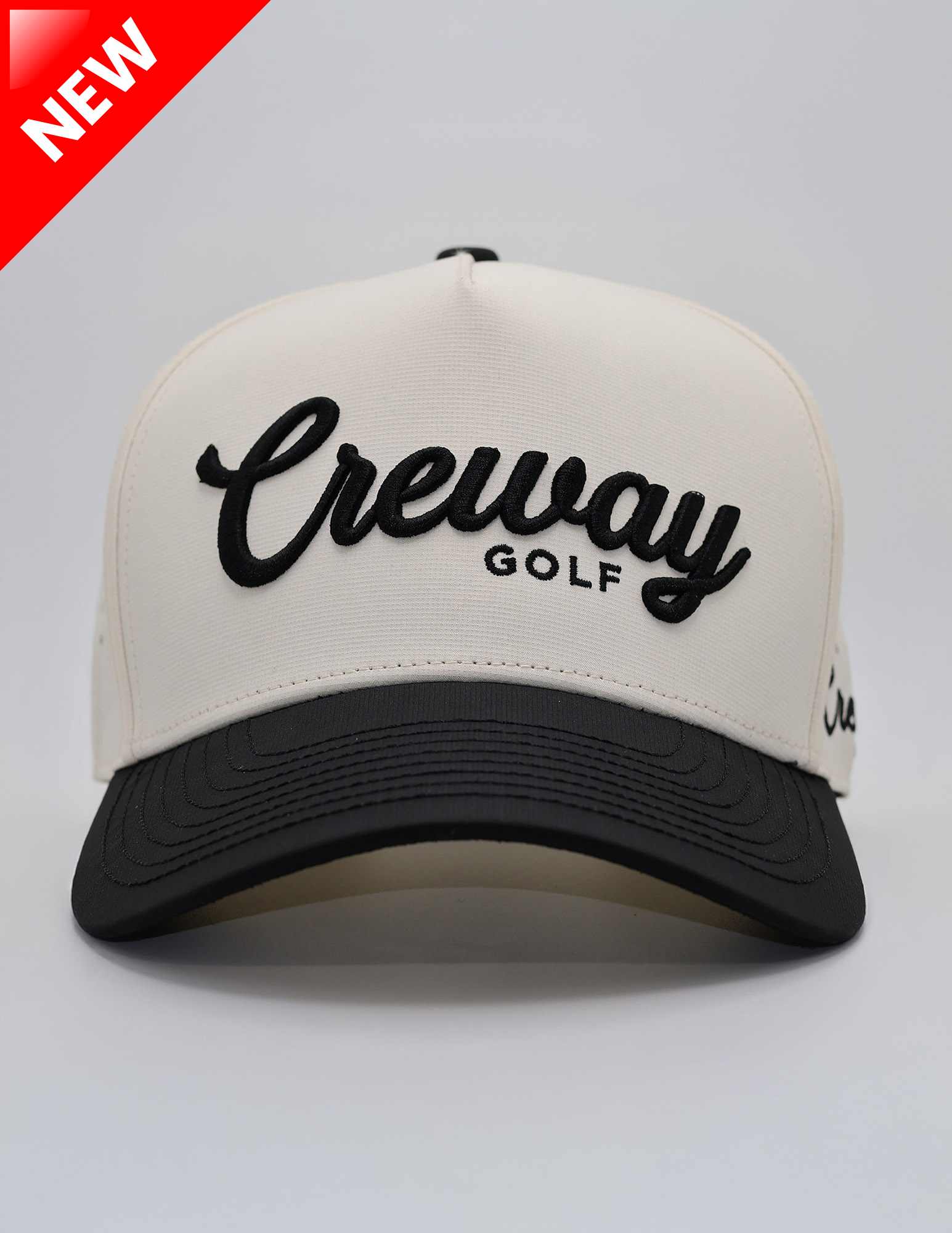 Kids Black and Tan Script Hat