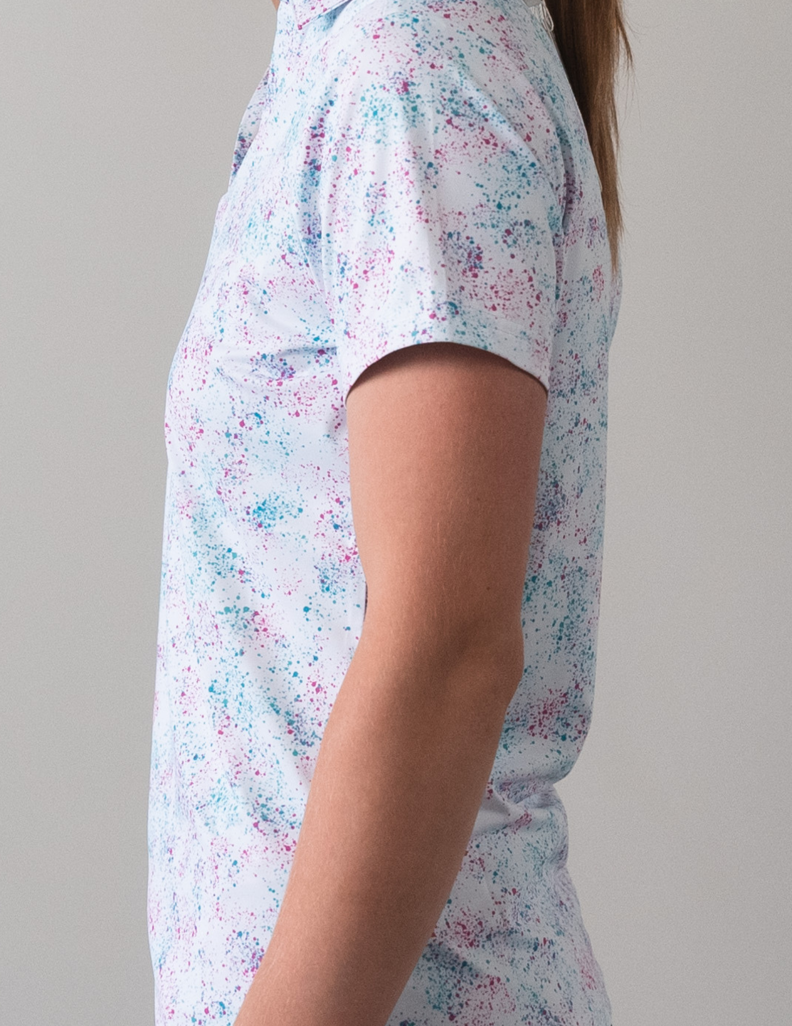 Pink and Blue Splatter