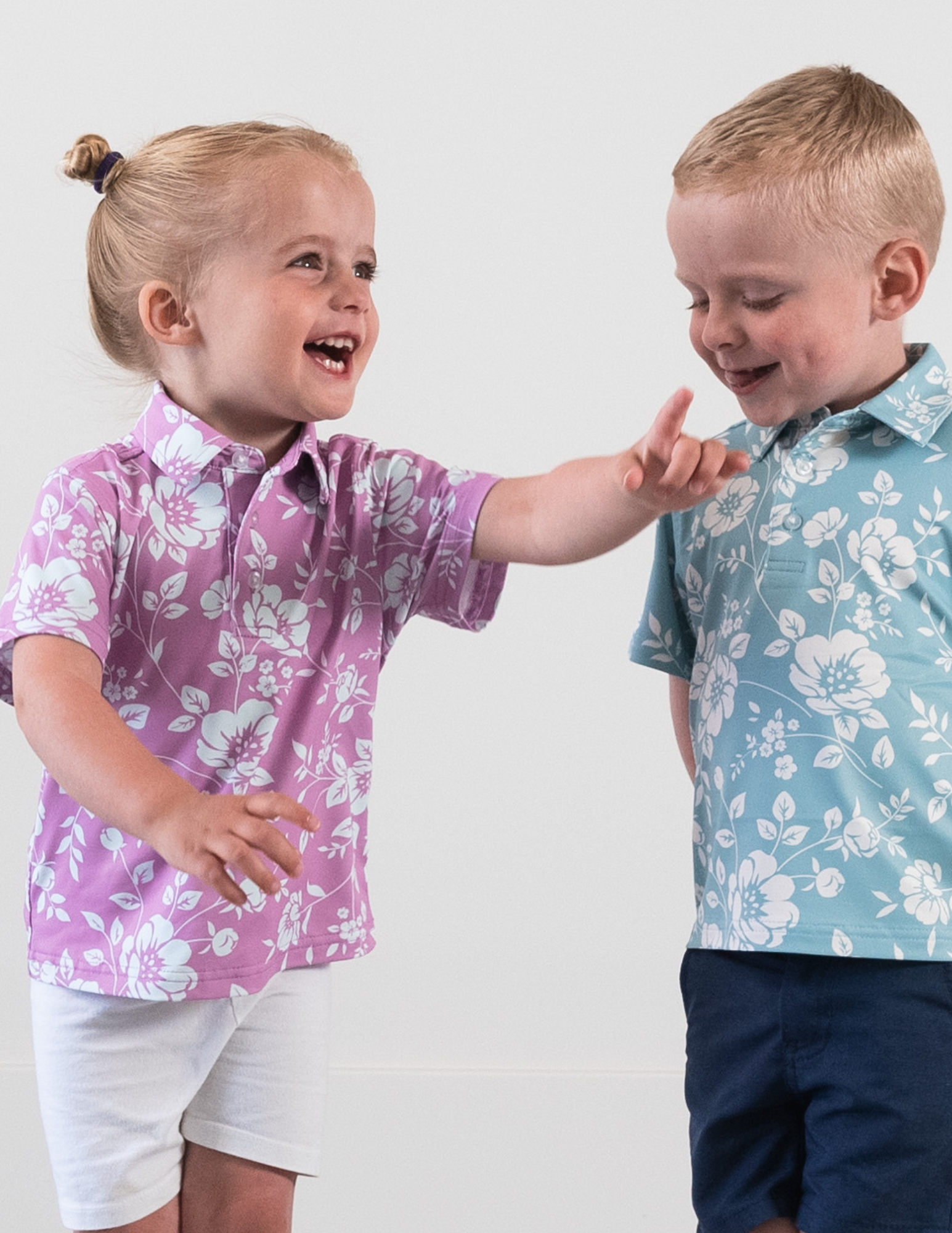 Youth Friday Flowers Blue