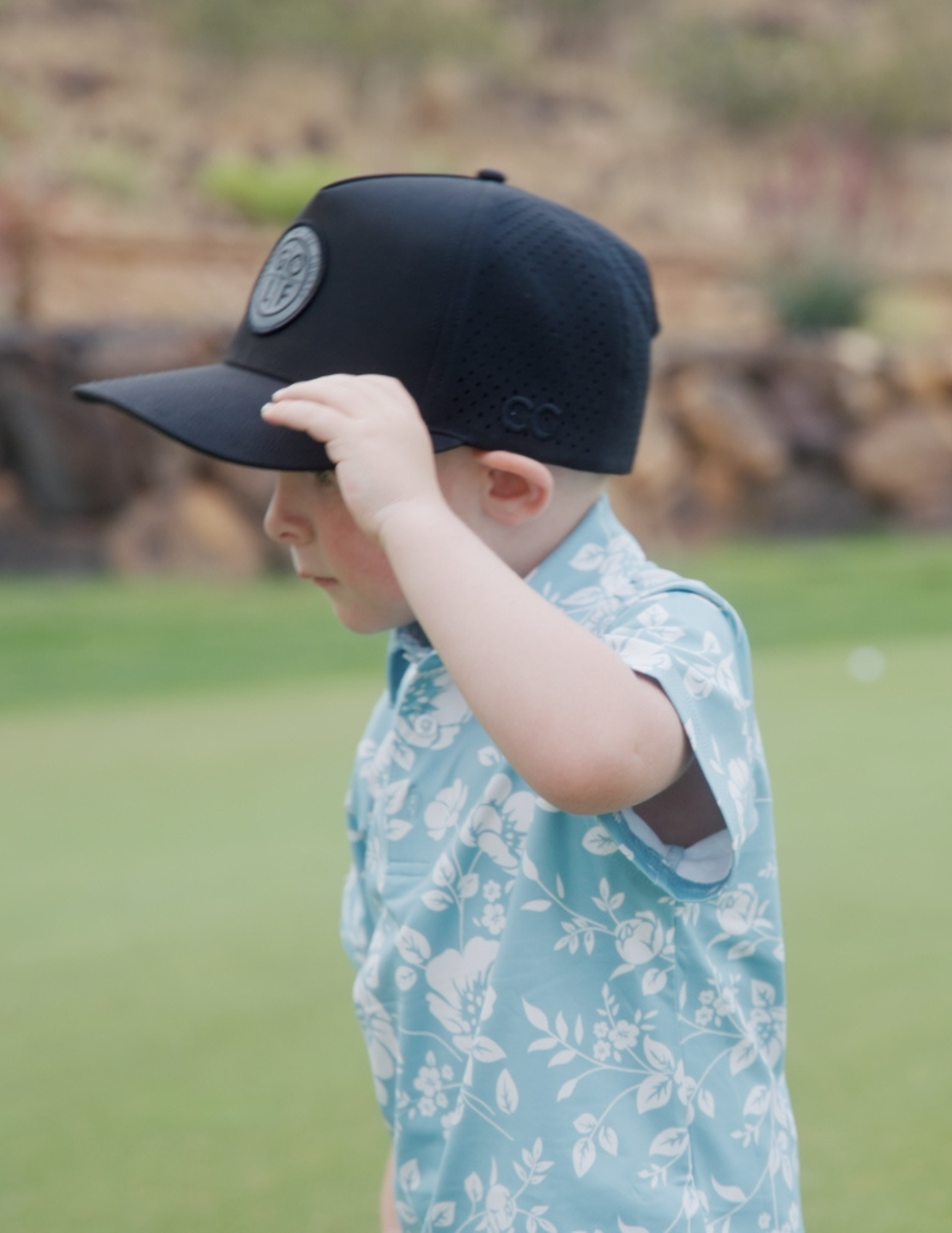 Youth Friday Flowers Blue